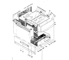 Kenmore 101935580 cabinet diagram
