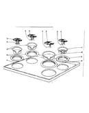 Cook top section