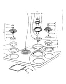 Cook top section