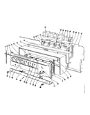 Backguard section