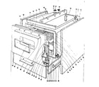 Kenmore 101936620 body section diagram