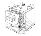 Kenmore 101936630 body section diagram