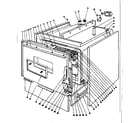 Kenmore 101938610 body section diagram