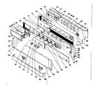 Kenmore 101939581 control panel diagram