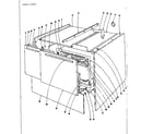 Kenmore 101961610 body section diagram