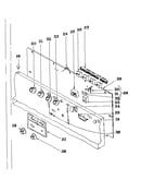 Backguard section