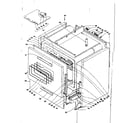 Kenmore 101963581 body section diagram