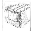 Kenmore 101963610 body section diagram