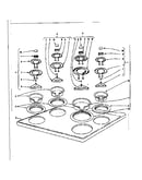 Cook top section