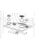 Cook top section