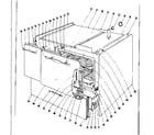Kenmore 101963630 body section diagram