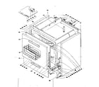 Kenmore 101964590 body section diagram