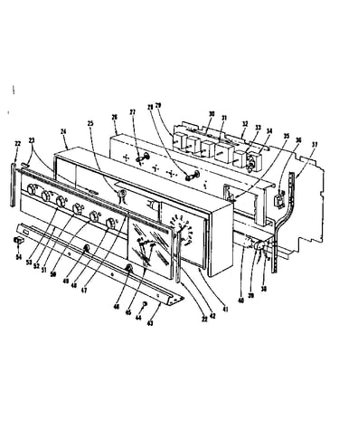Backguard section