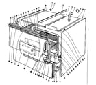 Kenmore 101965610 body section diagram