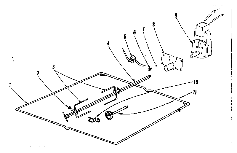 ACCESSORY - ROTISSERIE