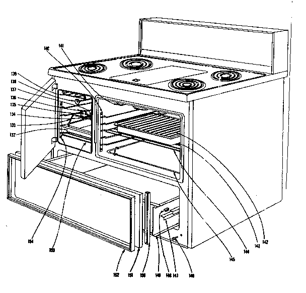 Range assembly section