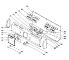 Kenmore 101969580 control panel diagram