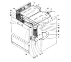 Kenmore 101969580 cabinet diagram