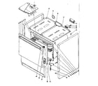 Kenmore 101969581 body section diagram