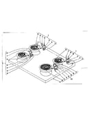 Cook top section