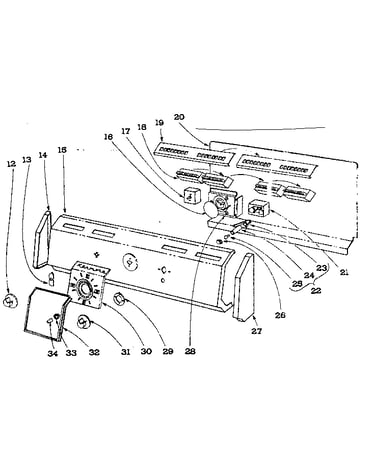 Backguard section