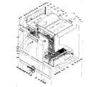 Kenmore 101978580 cabinet diagram