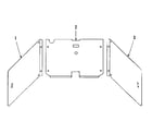 Kenmore 1019306500 oven liner accessory diagram