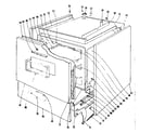 Kenmore 1019326500 body section diagram