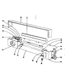 Backguard section