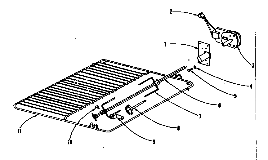 Accessory - rotisserie