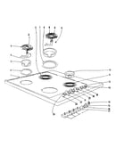 Cook top section