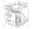 Kenmore 1019336401 body section diagram