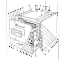 Kenmore 1019336500 body section diagram