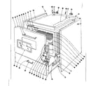 Kenmore 1019336501 body section diagram