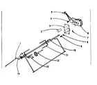 Kenmore 1019336501 accessory - rotisserie diagram