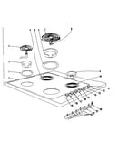 Cook top section