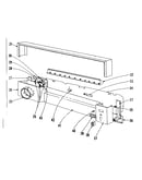 Backguard section