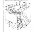 Kenmore 1019346400 body section diagram