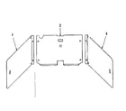 Kenmore 1019346500 oven liner accessory diagram