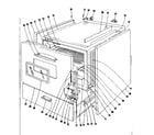 Kenmore 1019366550 body section diagram
