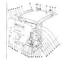 Kenmore 1019366651 body section diagram