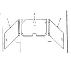 Kenmore 1019366641 oven liner accessory diagram