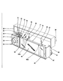 Backguard section