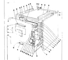 Kenmore 1019376540 body section diagram