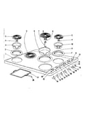 Cook top section