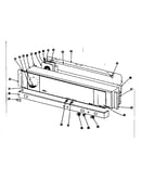 Backguard section
