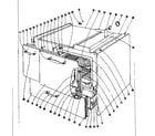 Kenmore 1019636400 body section diagram