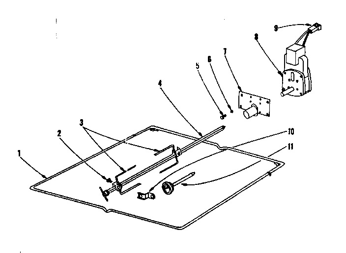 ACCESSORY - ROTISSERIE