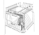 Kenmore 1019636500 body section diagram