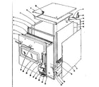 Kenmore 10144520 body assembly section diagram